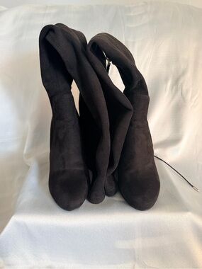 Preloved Dolce Vita Black Over-the-Knee Suede Boots